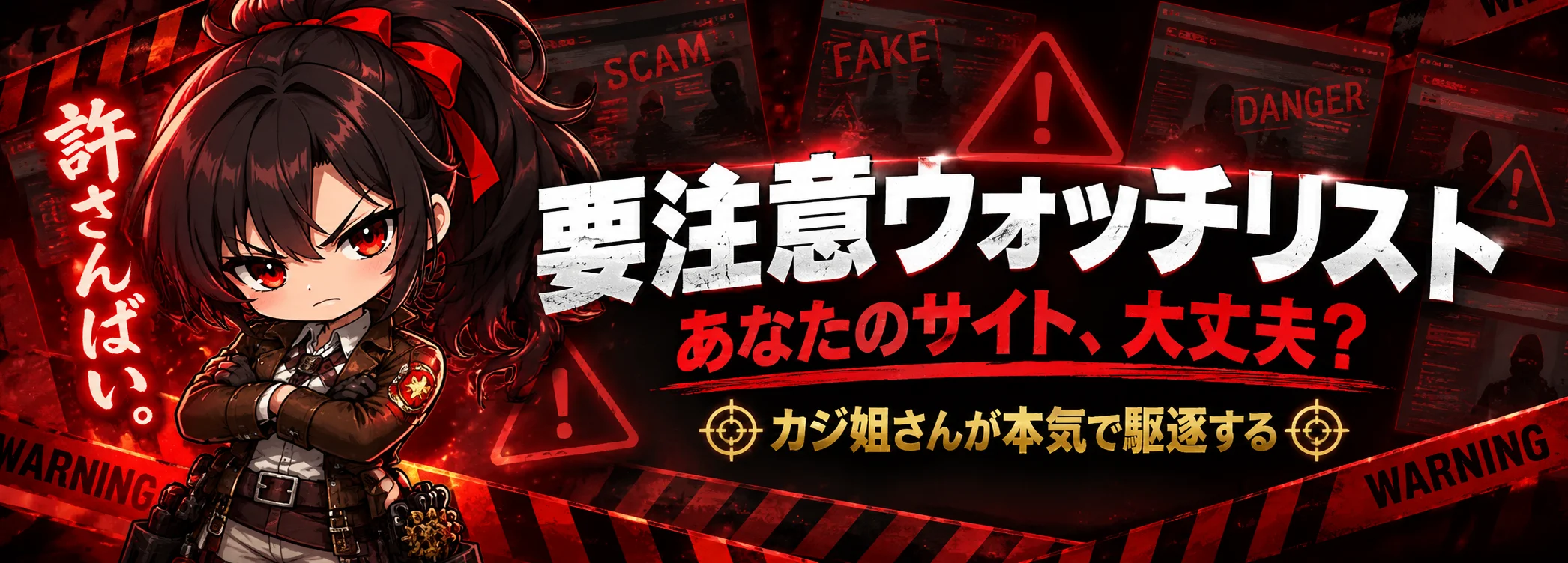 カジ姐さんの要注意ウォッチリスト｜危険サイト駆逐